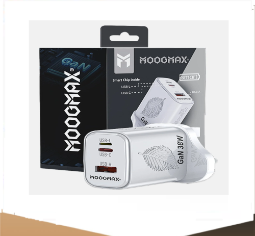 راس بيت - ابيض -MOOG MAX MX2 USB-2PD-38W