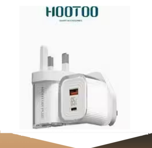 راس بيت 65 واط 2 منافذ من HOOTOO