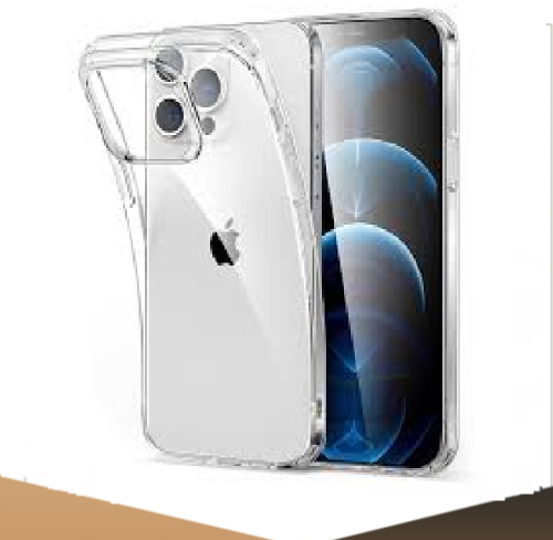 جراب سيلكون شفاف iPhone 12 Pro Max