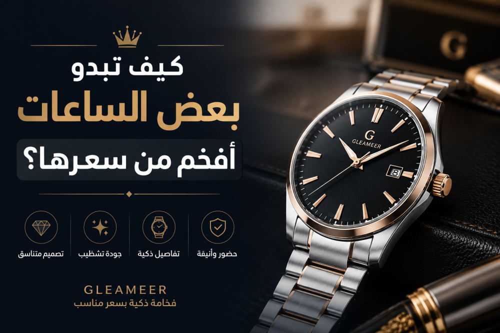 كيف تعرف أن الساعة شكلها فخم حتى لو سعرها مناسب؟