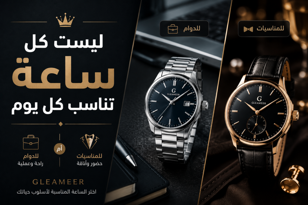 ساعة يومية أم ساعة للمناسبات؟ دليلك لاختيار الساعة المناسبة لك