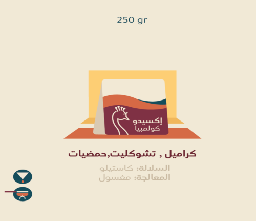 طاووس كولومبيا اكسيدو 250ج