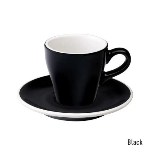 Loveramics Tulip cup 80ml Black