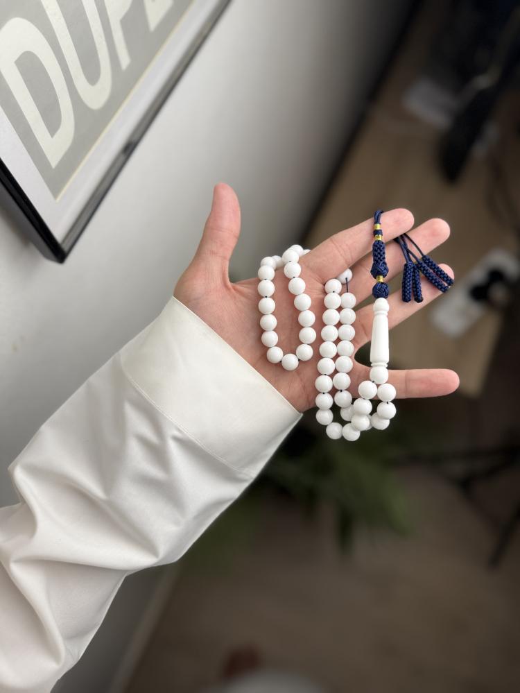 مسباح بكلايت ابيض (كركوشة)