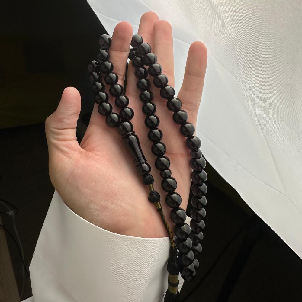 مسباح زعفراني اسود ملكي 11 مل (كركوشة)