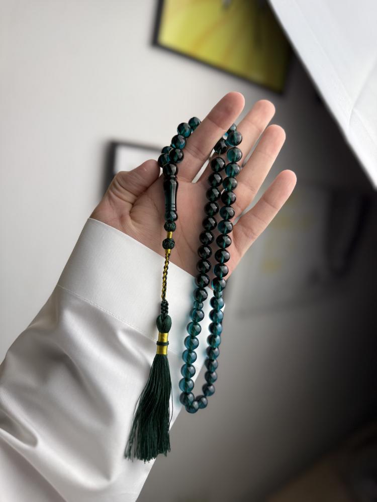 مسباح زعفراني تركوازي كركوشة 11 مل