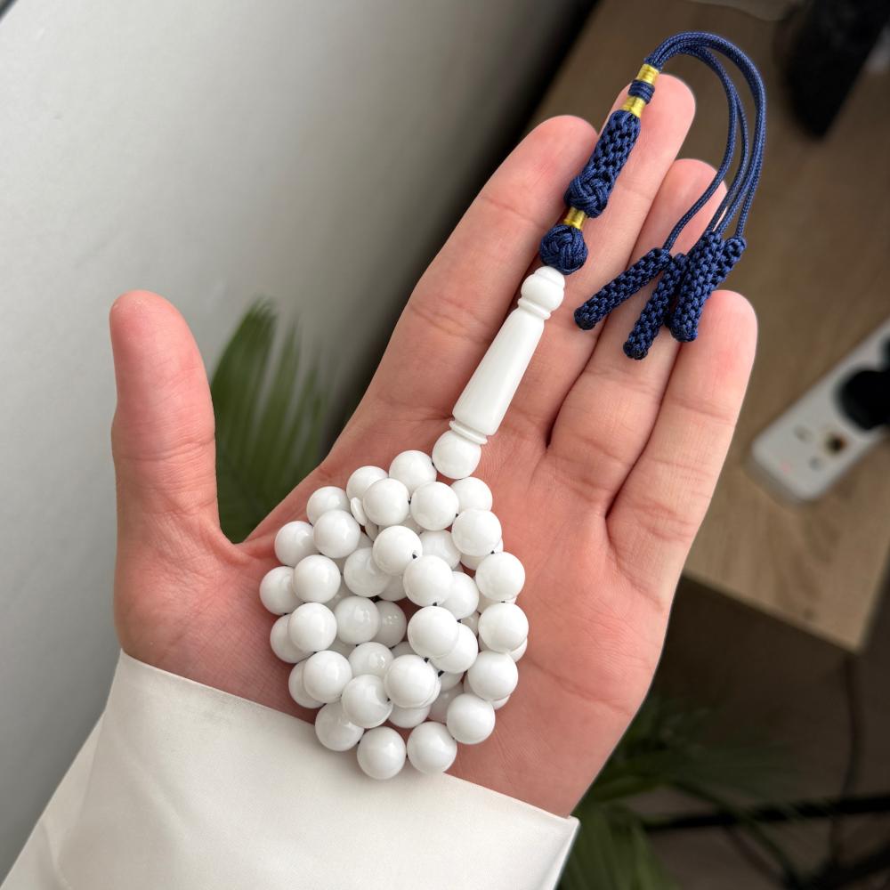 مسباح بكلايت ابيض (كركوشة)