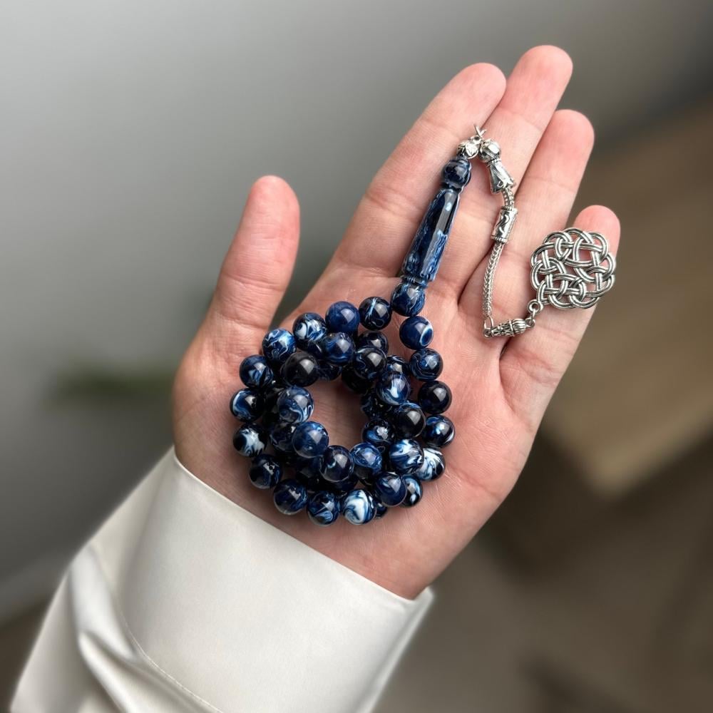 مسباح بكلايت كحلي مموج (معدن)