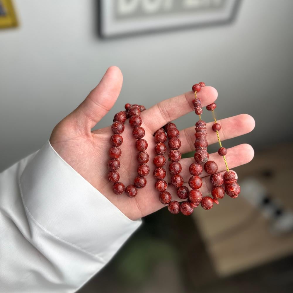 مسباح ورد مكبوس (فاخر)