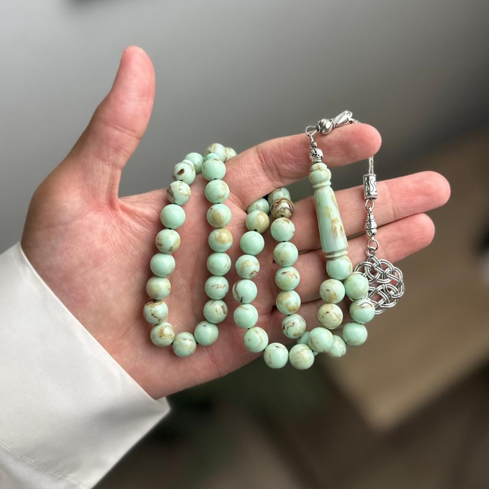 مسباح فيروزي معرق (معدن)