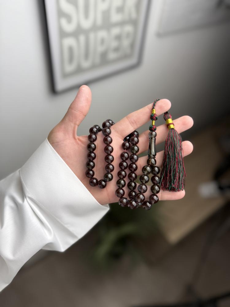 مسباح زعفراني اخضر حرباء كركوشة 11 مل