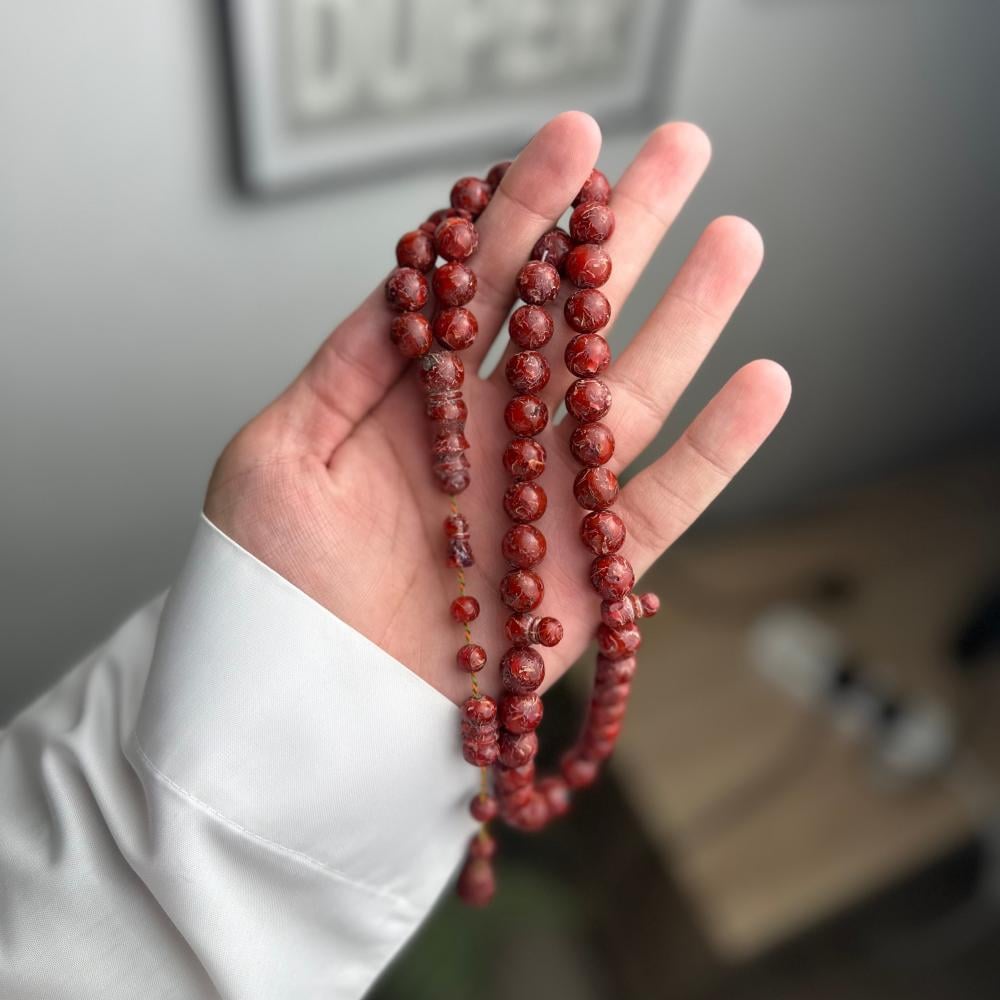 مسباح ورد مكبوس (فاخر)