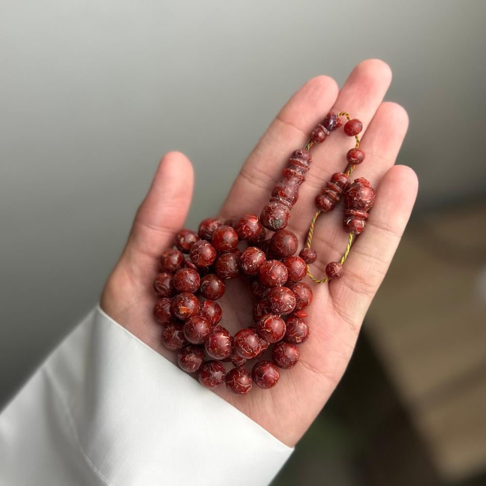 مسباح ورد مكبوس (فاخر)