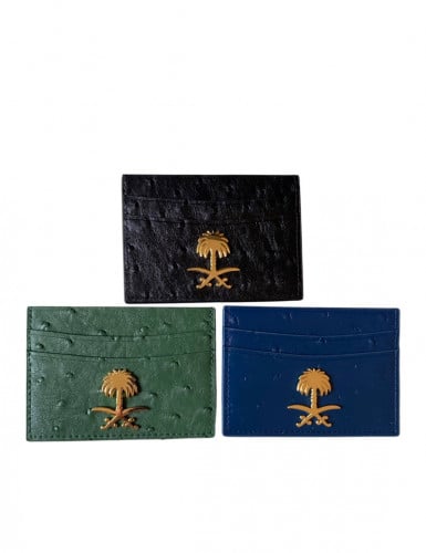 Ostrich Card Holder