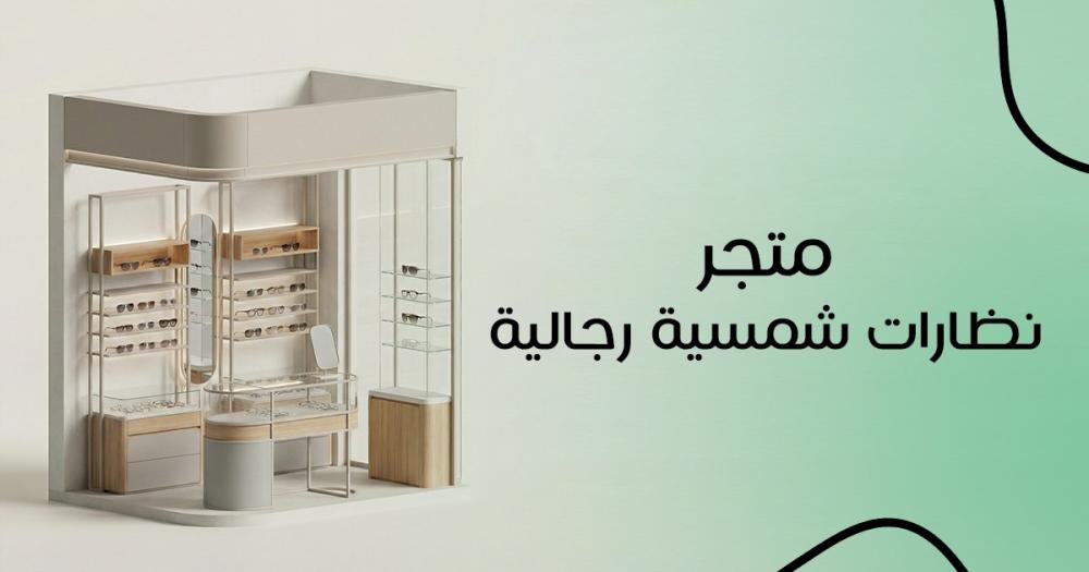 متجر نظارات شمسية رجالية