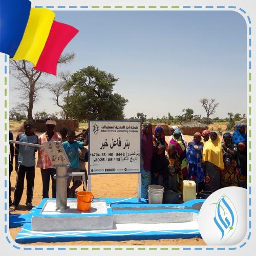 بئر مضخة يدوية – تشاد