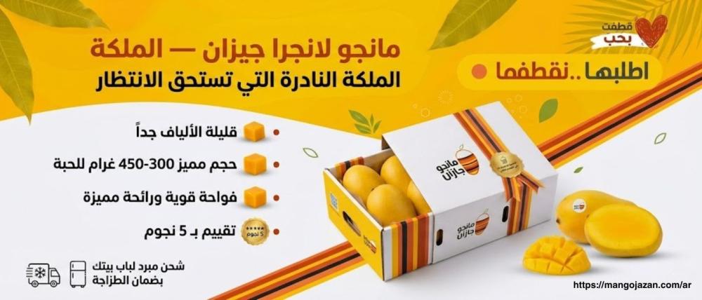 مانجو لانجرا جيزان — الملكة النادرة التي تستحق الانتظار
