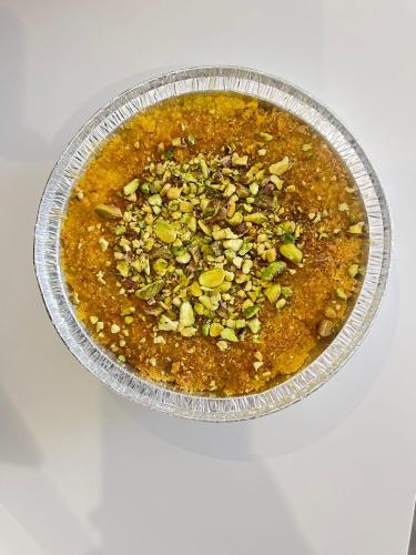كنافة كيتو بجبن الموزاريلا