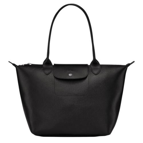 L Longchamp leather