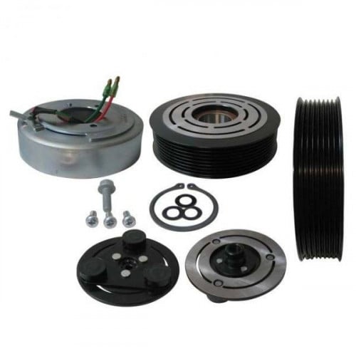 #10904C كلتش كامل كمبروسر تاما تي ام 24 فولت 8 خط / COMPRESSOR CLUTCH ASSEMBLY TM-16 24V PV8