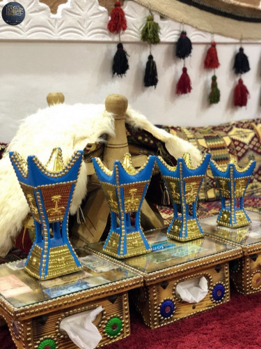 مباخر حايلية سيف ونخلة ازرق
