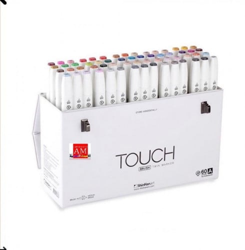 اقلام رسم تاتش فرشه رئس مشطوف60لون فئهA