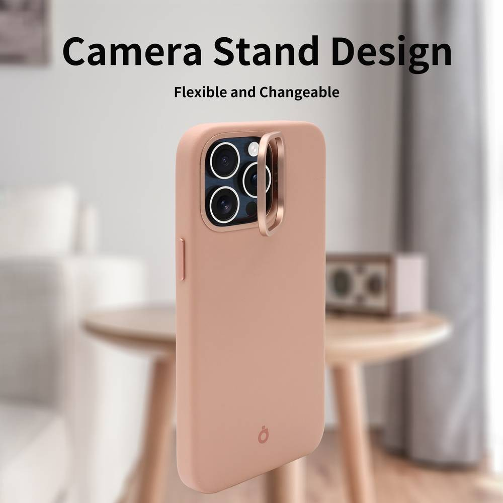 كفر  alot aristo, جلد MagSafe  إطار معدني للكاميرا لايفون16 برو  – جميع الألوان