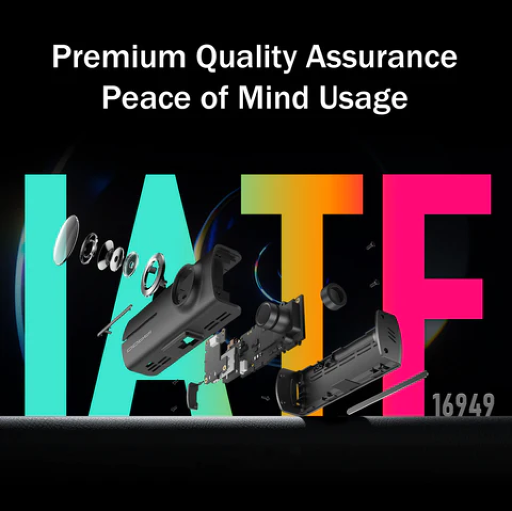 داش كام، DDPAI N1، كاميرا امامية وخلفية