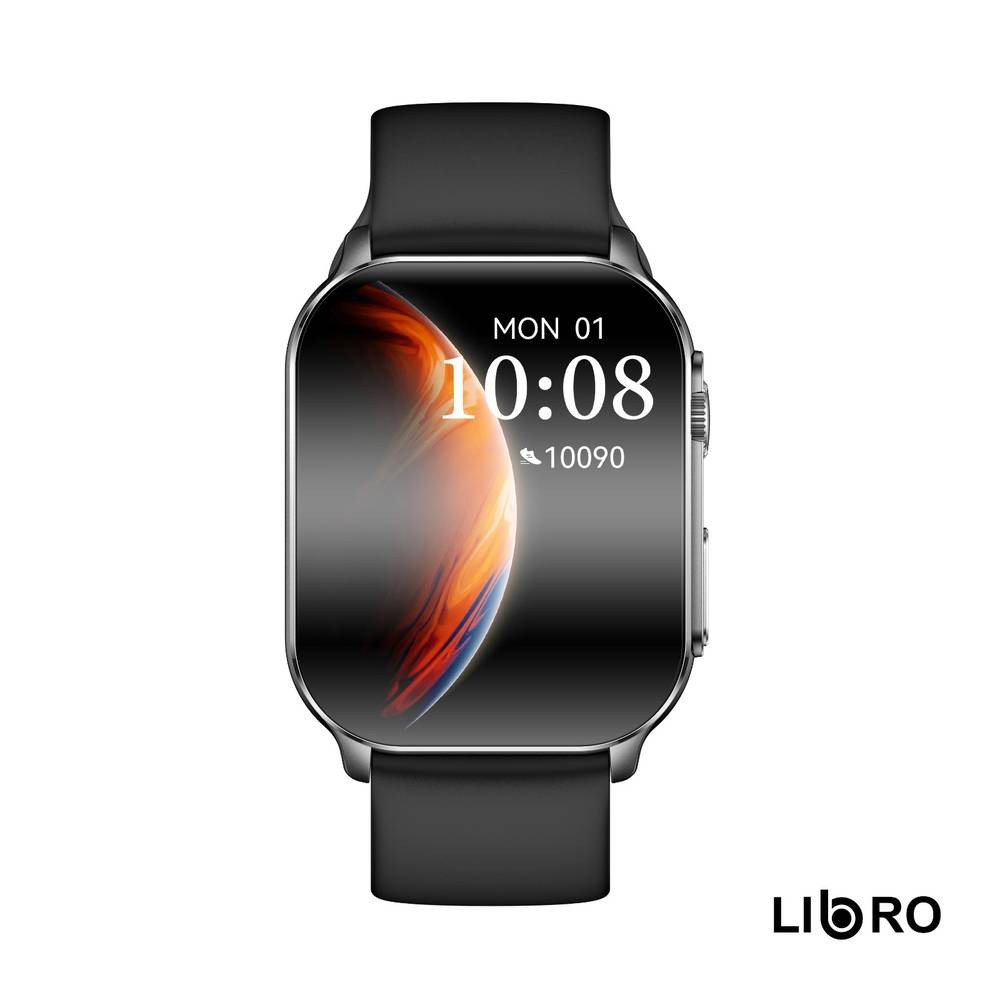 ساعة ليبرو الذكية شاشة امولد بتصميم منحني أنيق بطارية LIBRO - 300mAh