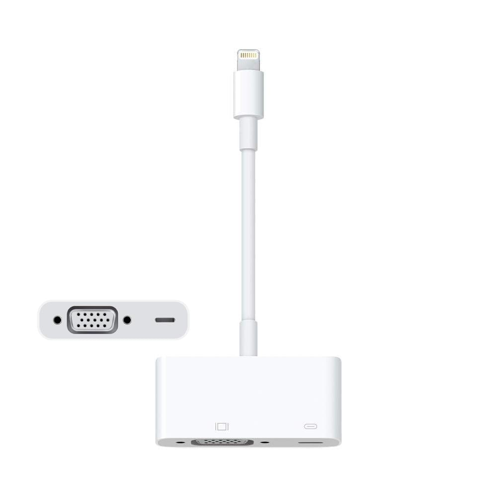 ابل  لايتنينج الى VGA  (أبيض) وصلة