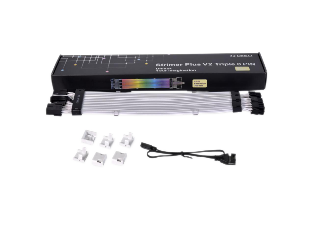 PCケーブル・コネクタ STRIMER PLUS 16PIN-3x8PIN V2 Lian-Li STRIMER PLUS 16PIN-3x8PIN V2 STRIMER PLUS V2 - 製品