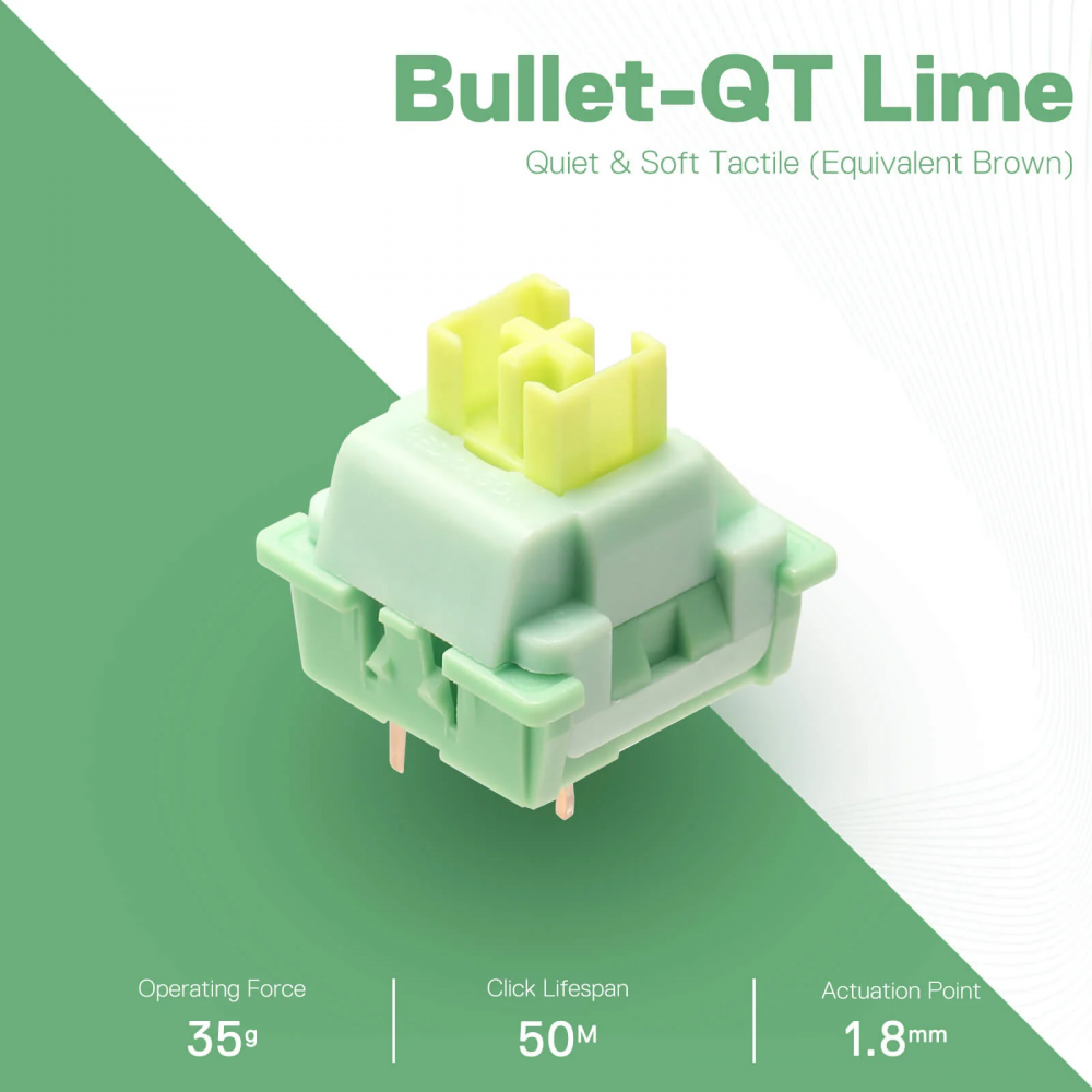 ريد دراجون ريد دراجون BULLET-QT سويتش ميكانيكي - 24 قطعة سويتش ميكانيكي - 24 قطعة