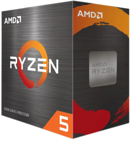 معالج AMD Ryzen 5 5500 مع مبرد Wraith Stealth بترد...