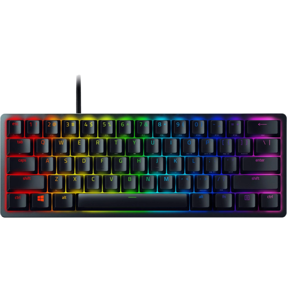 RAZER Huntsman Mini Switch, Gaming Keyboard with Razer Optical Switch, Purple