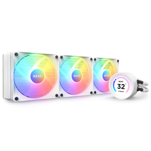 مبرد معالج NZXT Kraken Elite RGB مقاس 360 مم مع شا...