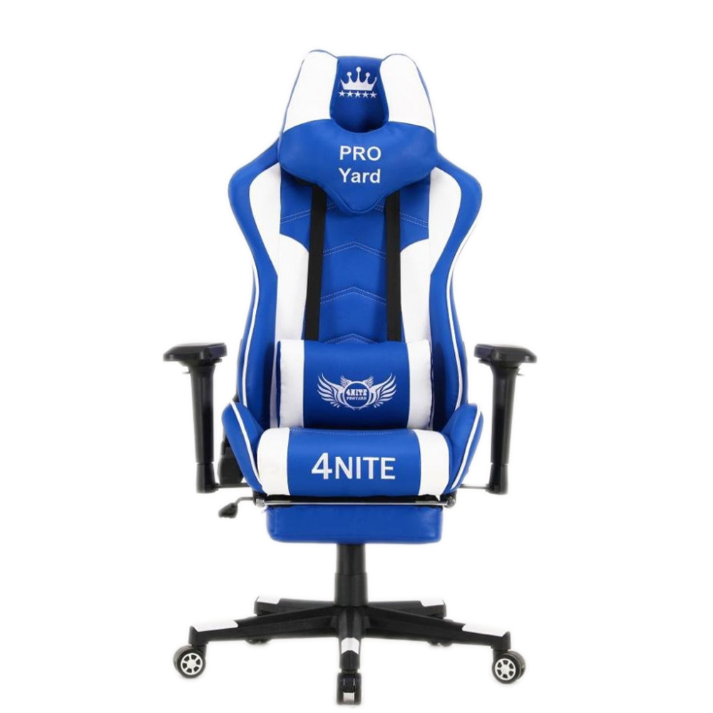 upgraded gaming chair light blue وقت اقل less time