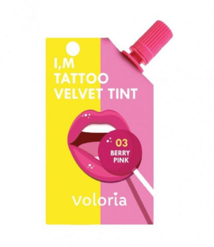 فولوريا - ايم تاتو فيلفيت تنت BERRY PINK  03