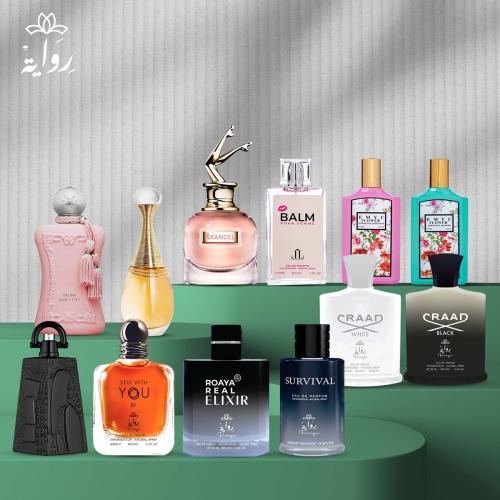 بكج المكس 12 عطر 6 رجالي و 6 نسائي