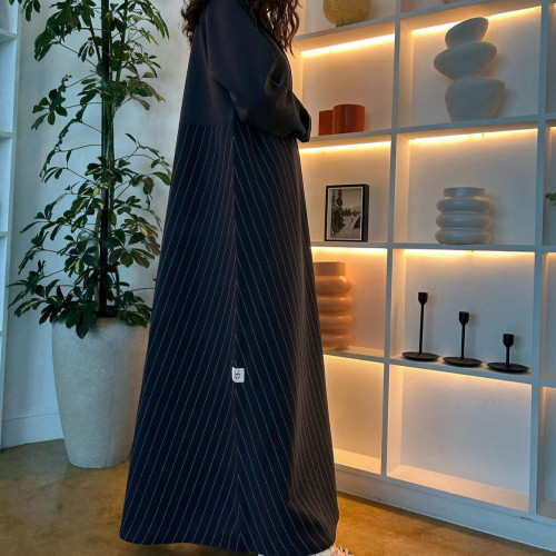 NAVY FORMAL ABAYA