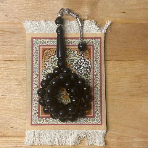 سبحة بكلايت اسود