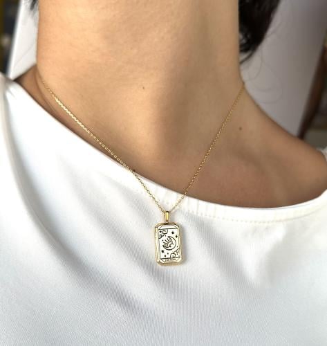 سلسال ذا موون ذهبي