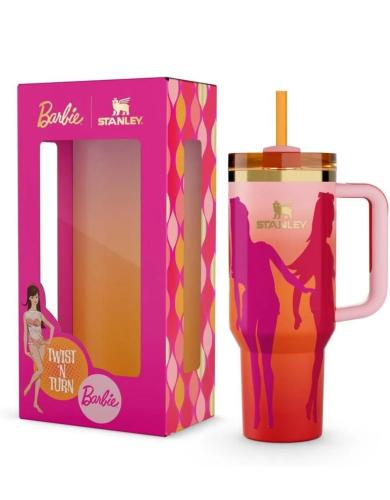 كوب ستانلي 40 oz اصدار محدود باربي فاشن