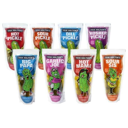 مخلل - 8 حبات (نكهات مختلفة)