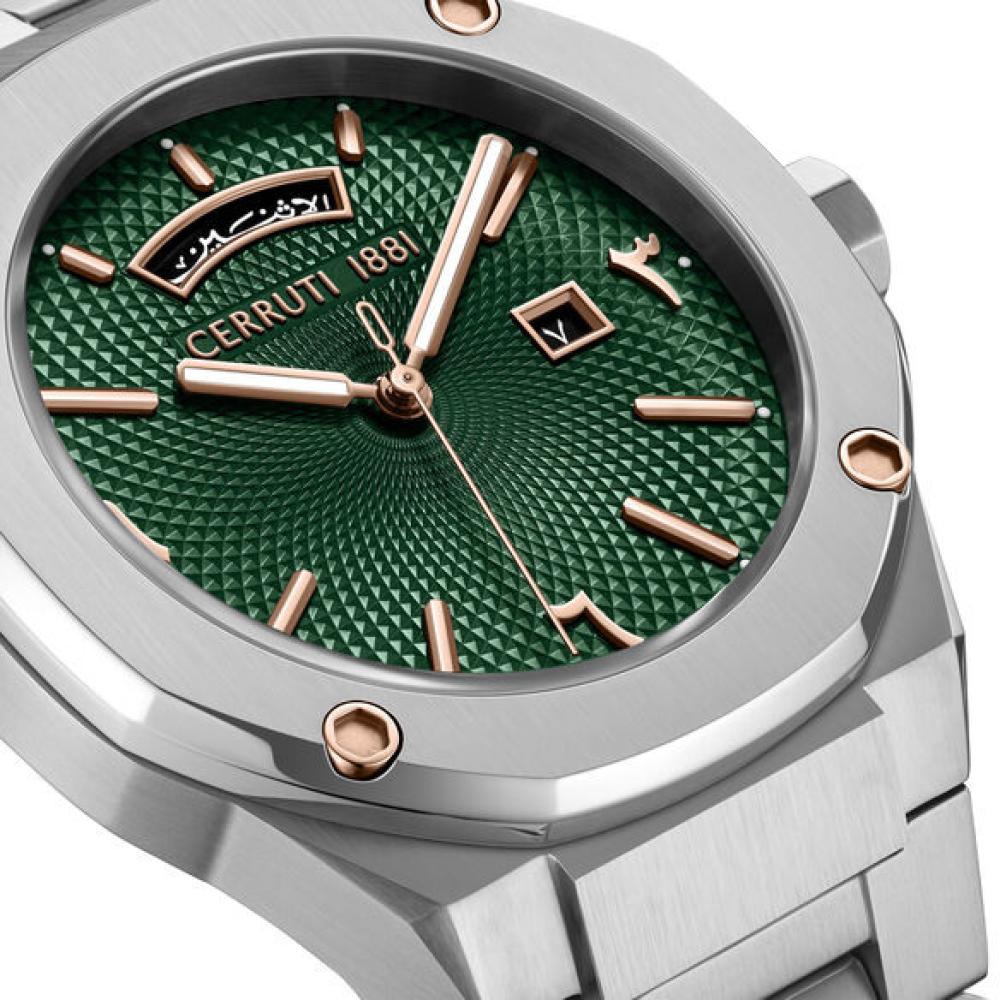 Cerruti 1881 watch with an emerald green dial - Razolo - Shaden