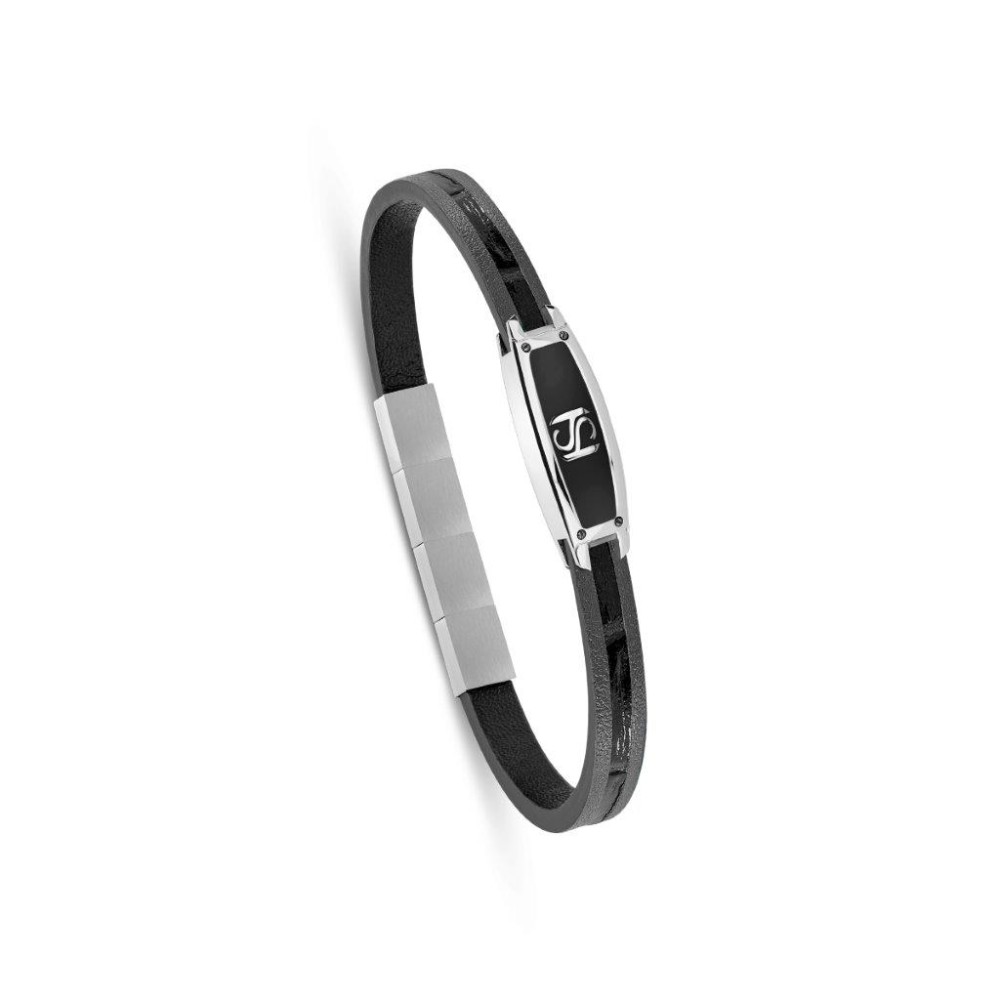 Men Black and Silver bracelet from Saint Honore B46 1N Shaden Online Store for Fashion Accessories Watches Sunglasses