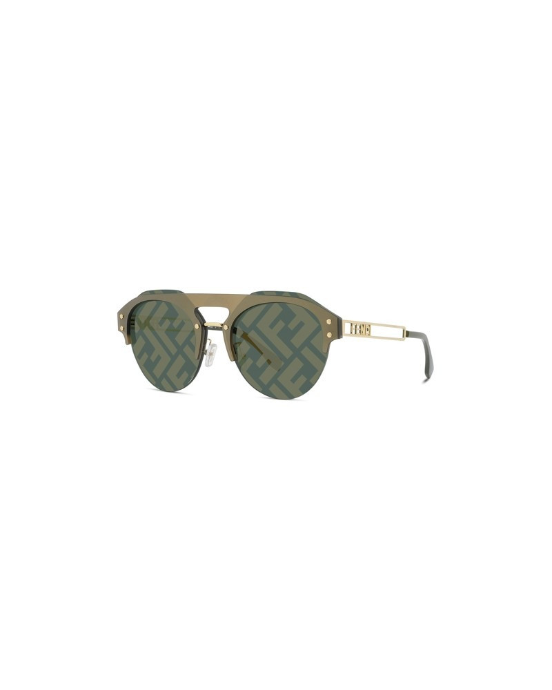 FENDI: sunglasses in acetate with logo - Black | FENDI sunglasses FE40097I  online at GIGLIO.COM