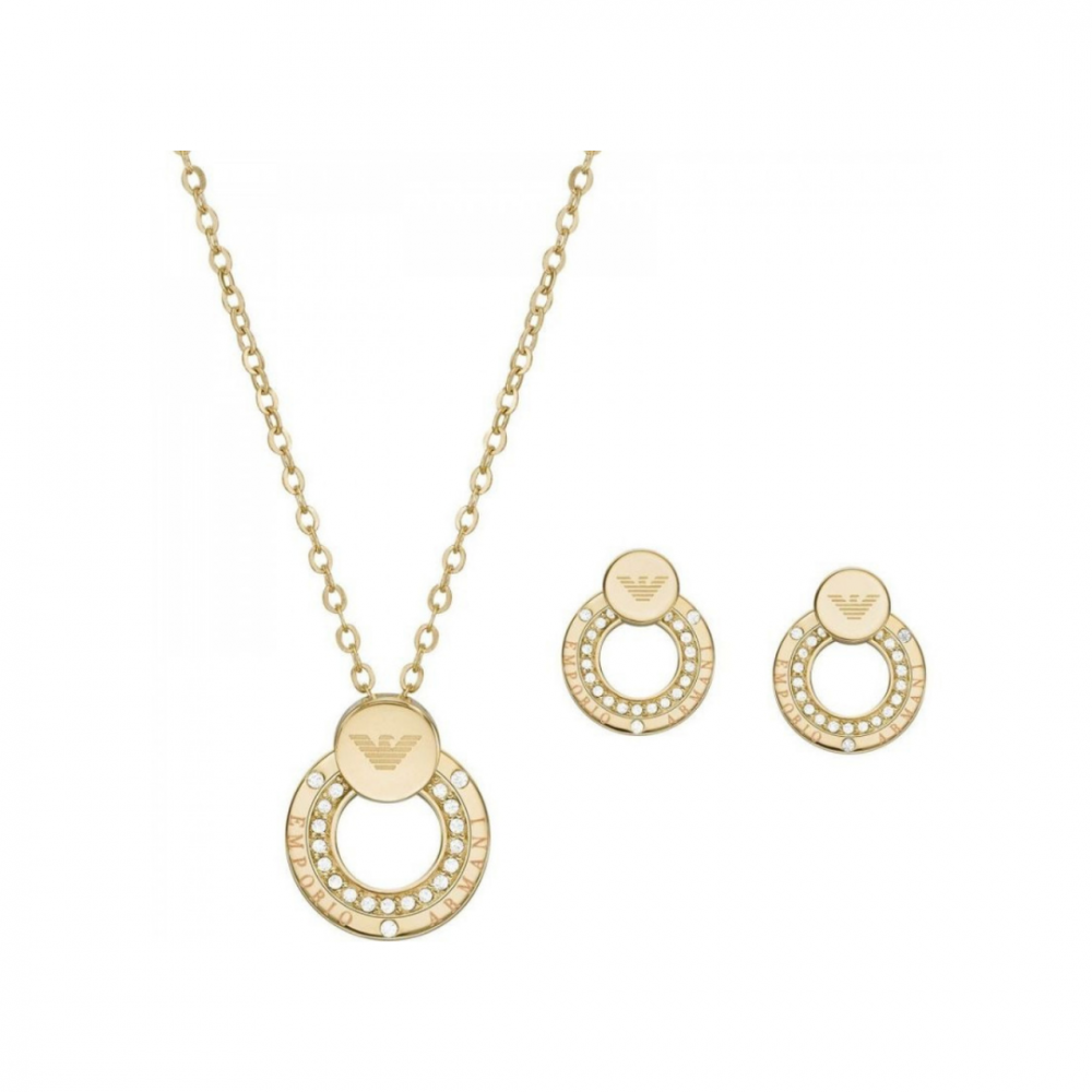 Armani necklace and earring set Shaden Online Store for Fashion