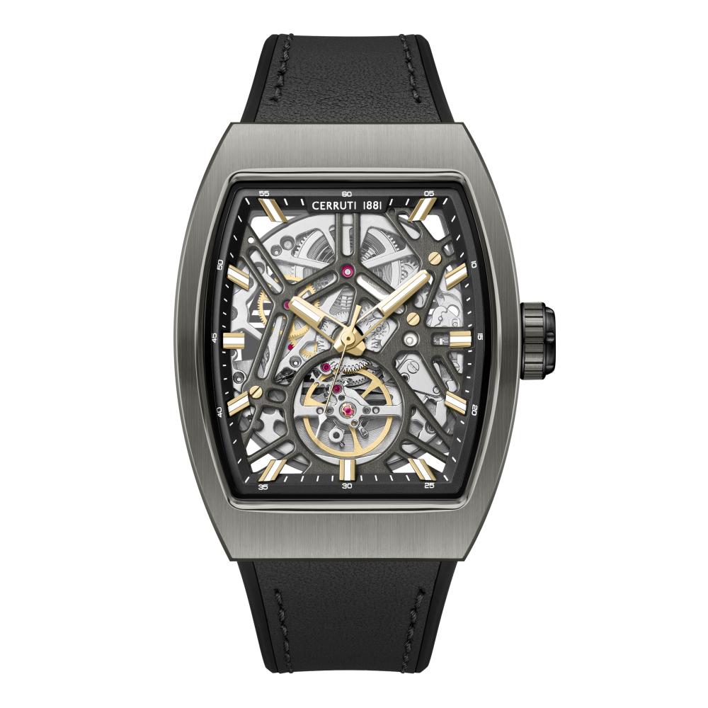 Cerruti 1881 Men's Skeleton Watch – Luxury Mechanical Design with