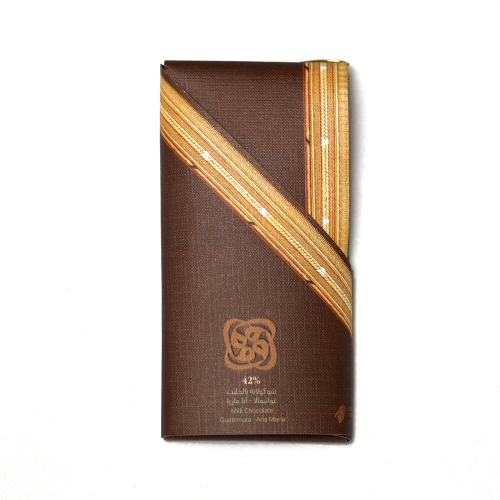 بشت شوكولاتة بالحليب ٤٢٪