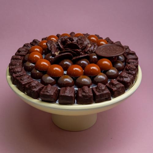 صينية فخار وسط